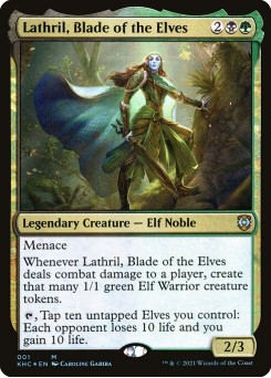 Lathril, Espada dos Elfos