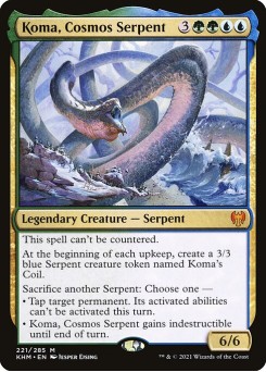 Koma, Serpente Cósmica