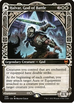 Halvar, God of Battle // Sword of the Realms