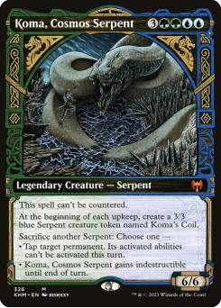 Koma, Serpente Cósmica