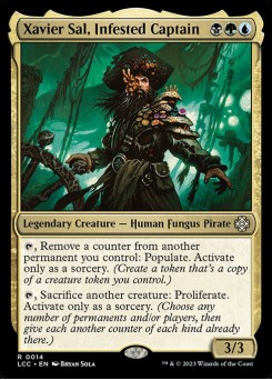 Xavier Sal, Capitão Infestado