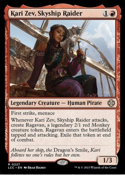 Kari Zev, Incursora das Aeronaus
