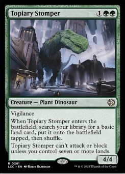 Pisoteador de Topiaria