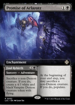 Promise of Aclazotz // Foul Rebirth