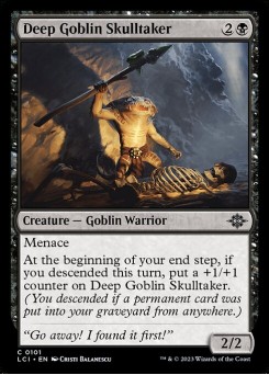 Pega-crânio Goblin das Profundezas