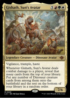 Gishath, Avatar do Sol