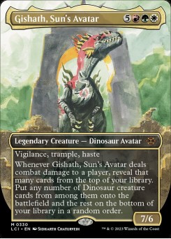 Gishath, Avatar do Sol