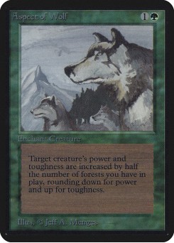 Aspect of Wolf
