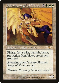 Akroma, Anjo da Ira