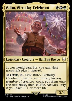 Bilbo, Aniversariante