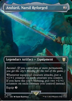 Andúril, Narsil Reforged