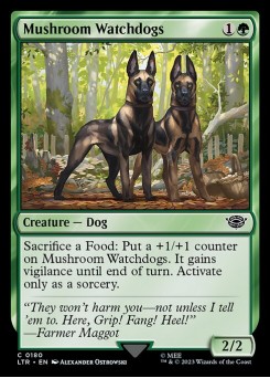 Cães de Guarda dos Cogumelos
