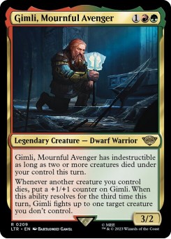 Gimli, Vingador Lamentoso