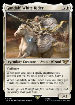 Gandalf, Cavaleiro Branco