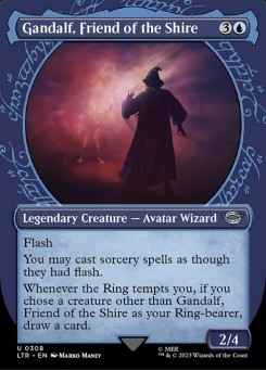 Gandalf, Amigo do Condado