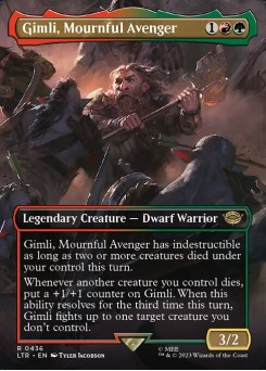 Gimli, Vingador Lamentoso