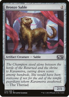 Zibelina de Bronze