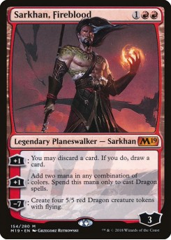 Sarkhan, Sangue de Fogo