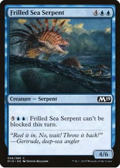 Serpente do Mar Franjada