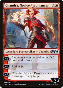 Chandra, Piromante Novata