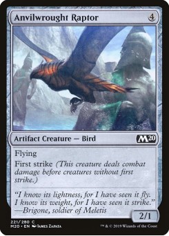 Raptor Forjado na Bigorna