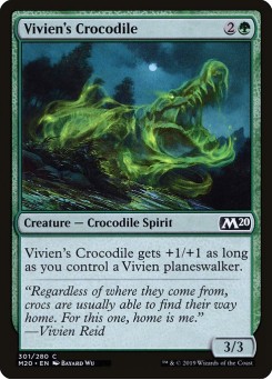 Crocodilo de Vivien