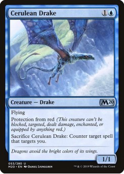 Dragonete Cerúleo
