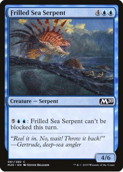 Serpente do Mar Franjada
