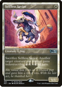 Selfless Savior