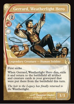 Gerrard, Weatherlight Hero