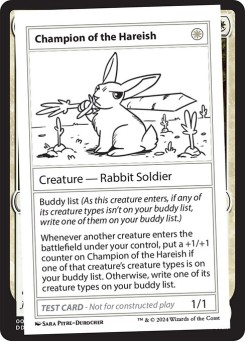 Champion of the Hareish
