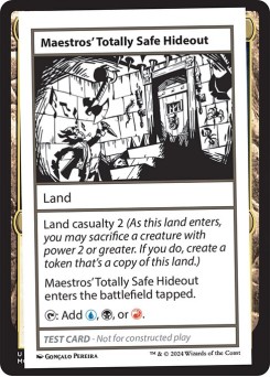 Maestros' Totally Safe Hideout