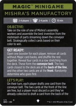 Mishra's Manufactory // Mishra's Manufactory (cont'd)