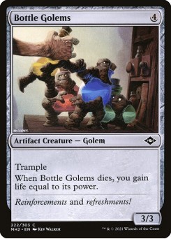 Golens de Garrafa