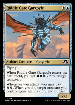 Gárgula do Portão dos Enigmas