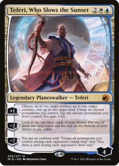 Teferi, Atrasador do Poente