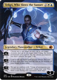 Teferi, Atrasador do Poente