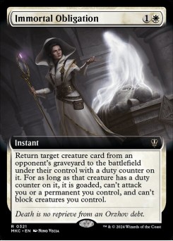 Immortal Obligation
