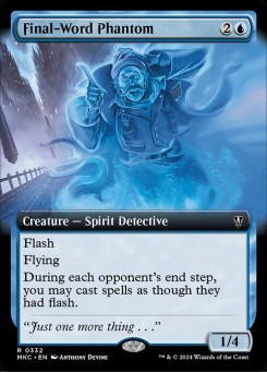 Final-Word Phantom