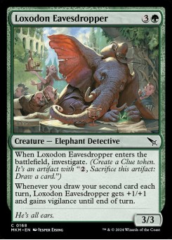 Loxodonte Bisbilhoteiro