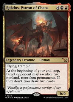 Rakdos, Patrono do Caos