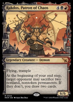 Rakdos, Patrono do Caos