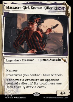 Garota-massacre, Assassina Renomada