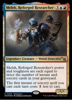 Melek, Pesquisador Reforjado