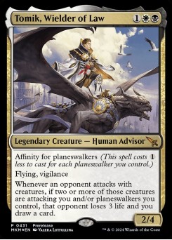 Tomik, Portador da Lei