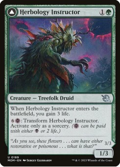 Herbology Instructor // Malady Invoker