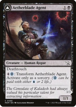 Aetherblade Agent // Gitaxian Mindstinger