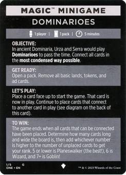 Dominarioes // Dominarioes (cont'd)