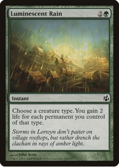 Chuva Luminescente