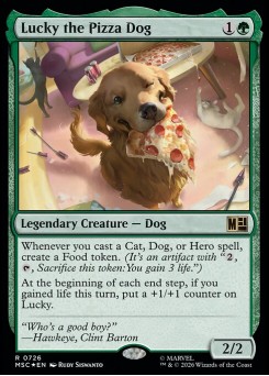 Lucky the Pizza Dog